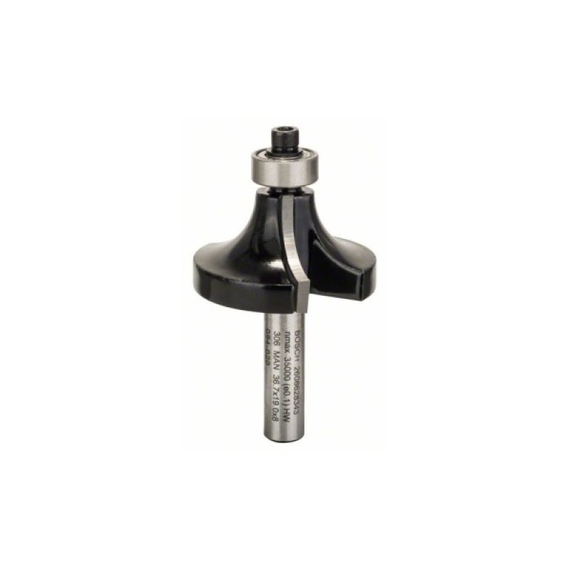 Фреза Bosch Professional карнизна, Std, S8, R12, L19 (2.608.628.343)