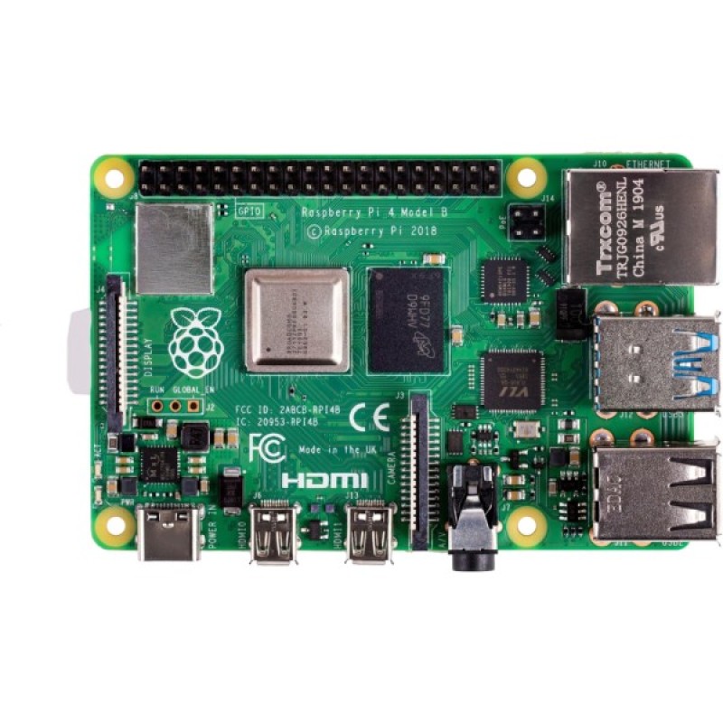Мікро ПК Raspberry Pi 4, Model B, 2GB (RPI4-MODBP-2GB/RPI402)