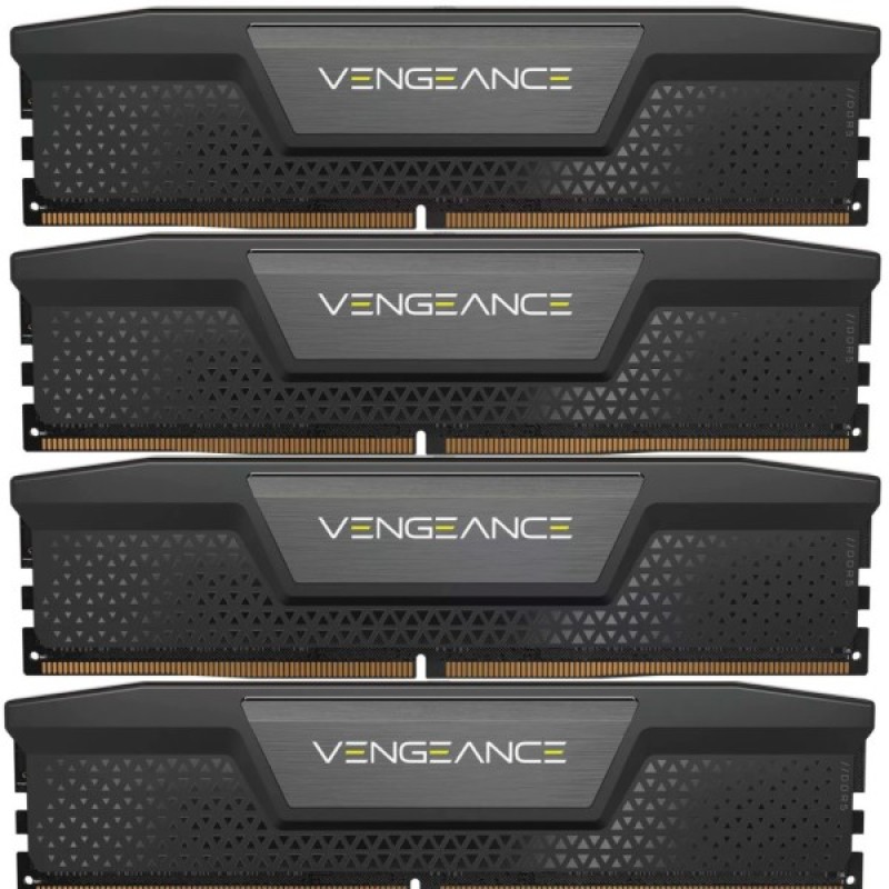 Модуль пам'яті для комп'ютера DDR5 192GB (4x48GB) 5200 MHz Vengeance Black Corsair (CMK192GX5M4B5200C38)