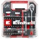 Набір інструментів Einhell біт і головок, 1/4" 4-13мм, 37шт, кейс (109022)