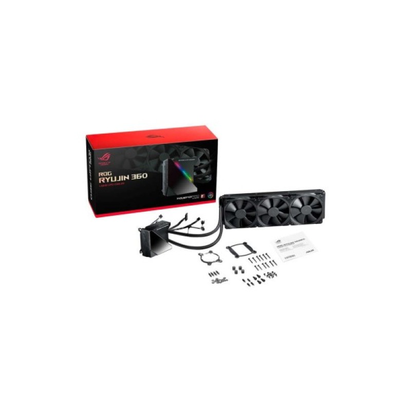 Система рідинного охолодження ASUS ROG RYUJIN 360 LGA 115x,1366, 2011, 2011-3, 2066AMD AM4, TR4* OLED-дисплей вентилят (90RC0020-M0UAY0)