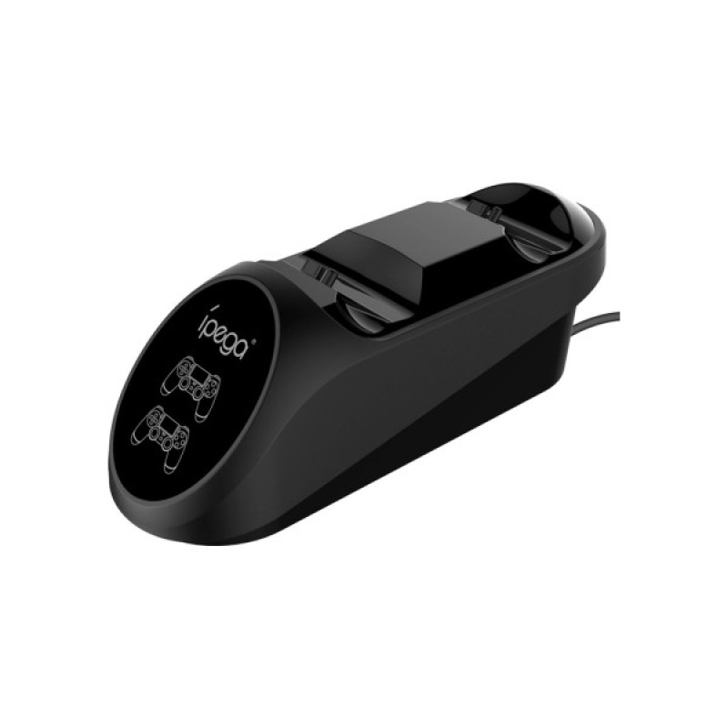 Зарядний пристрій iPega PG-9180 Для геймпадів PS4 Black (PG-9180)