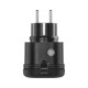 Розумна розетка WIFI P5534 GoSmart, ZigBee 3.0, IP44 EMOS (P5534)