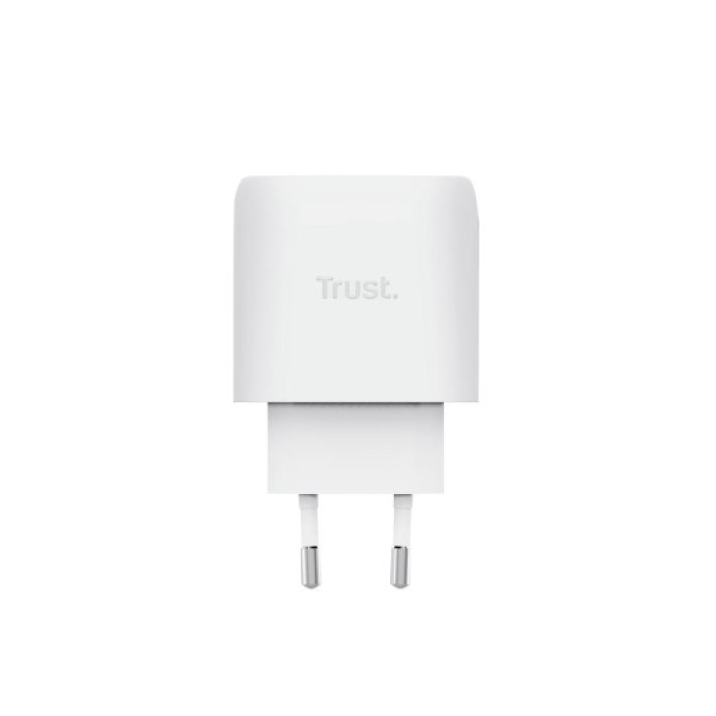 Зарядний пристрій Trust USB-C 45W GaN PD/PPS white (25522_TRUST)