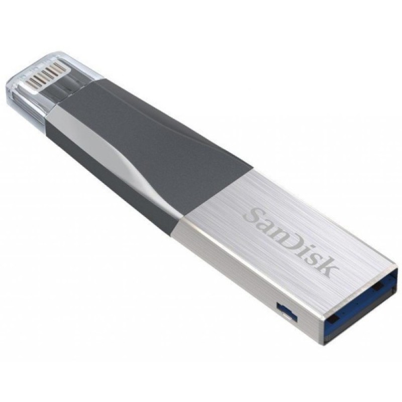 USB флеш накопичувач SanDisk 128GB iXpand Mini USB 3.0/Lightning (SDIX40N-128G-GN6NE)