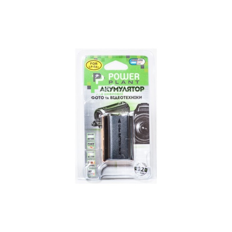 Акумулятор до фото/відео PowerPlant Canon LP-E6 Chip (DV00DV1243)