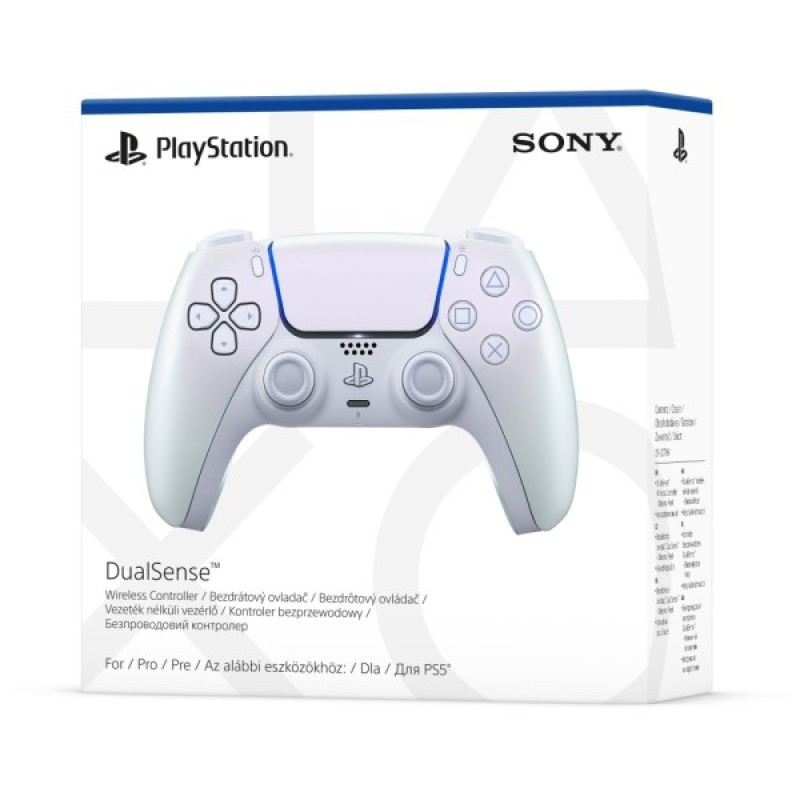 Геймпад Sony Playstation DualSense Bluetooth PS5 Chrome Pearl (1000044446)