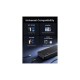 Батарея універсальна Ugreen 20000mAh 22,5W PD, 2хUSB-A, 2xUSB-C Black (PB312) (25683)
