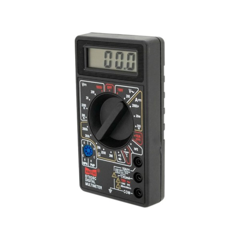 Цифровий мультиметр HAOYUE DT-830C, щупи, термопара, Box (HAOYUE DT-830C)