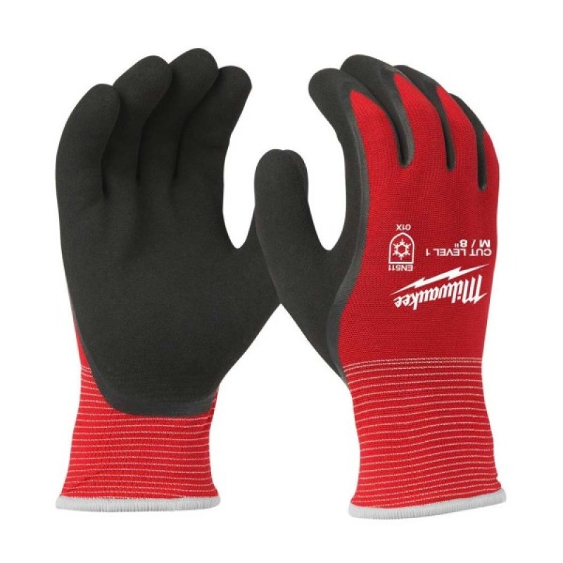 Захисні рукавиці Milwaukee з опором порізам 1 рівня, зимові, 11/XXL (4932471346)