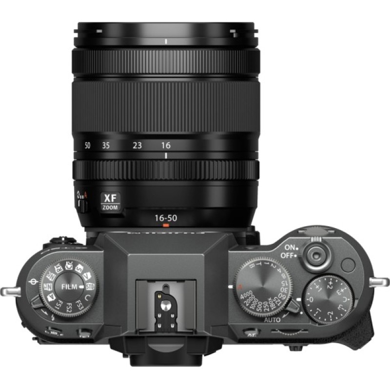 Цифровий фотоапарат Fujifilm X-T50 + XF16-50mmF2.8-4.8 R LM WR Kit Charcoal silver (16828650)