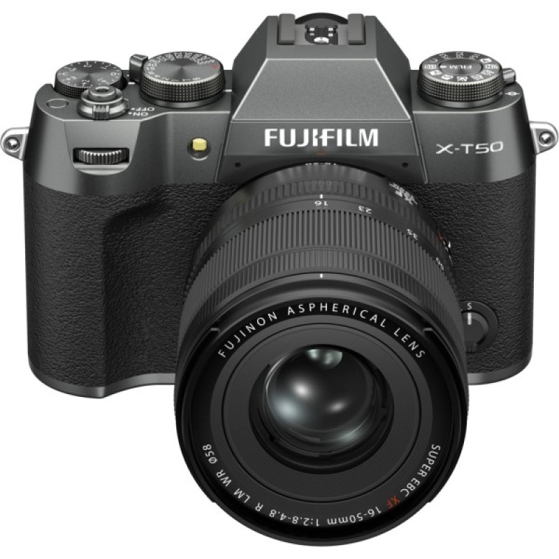 Цифровий фотоапарат Fujifilm X-T50 + XF16-50mmF2.8-4.8 R LM WR Kit Charcoal silver (16828650)