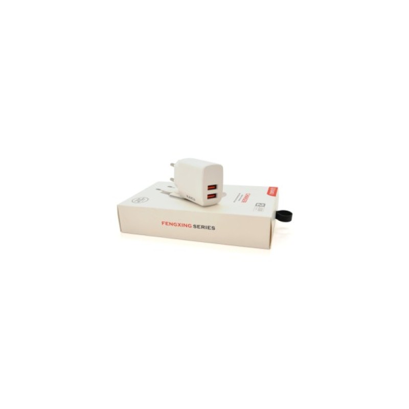 Зарядний пристрій iKAKU KSC-179 2xUSB 2.4A White (KSC-179-FENGXING)