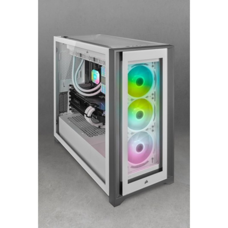 Кулер до корпусу Corsair SP120 RGB ELITE White (CO-9050137-WW)