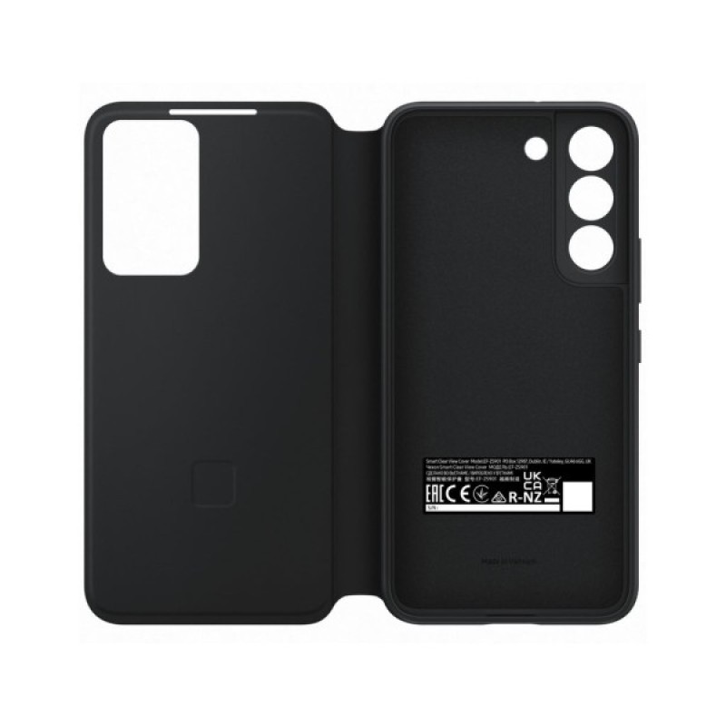 Чохол до мобільного телефона Samsung Smart Clear View Cover Galaxy S22 Black (EF-ZS901CBEGRU)