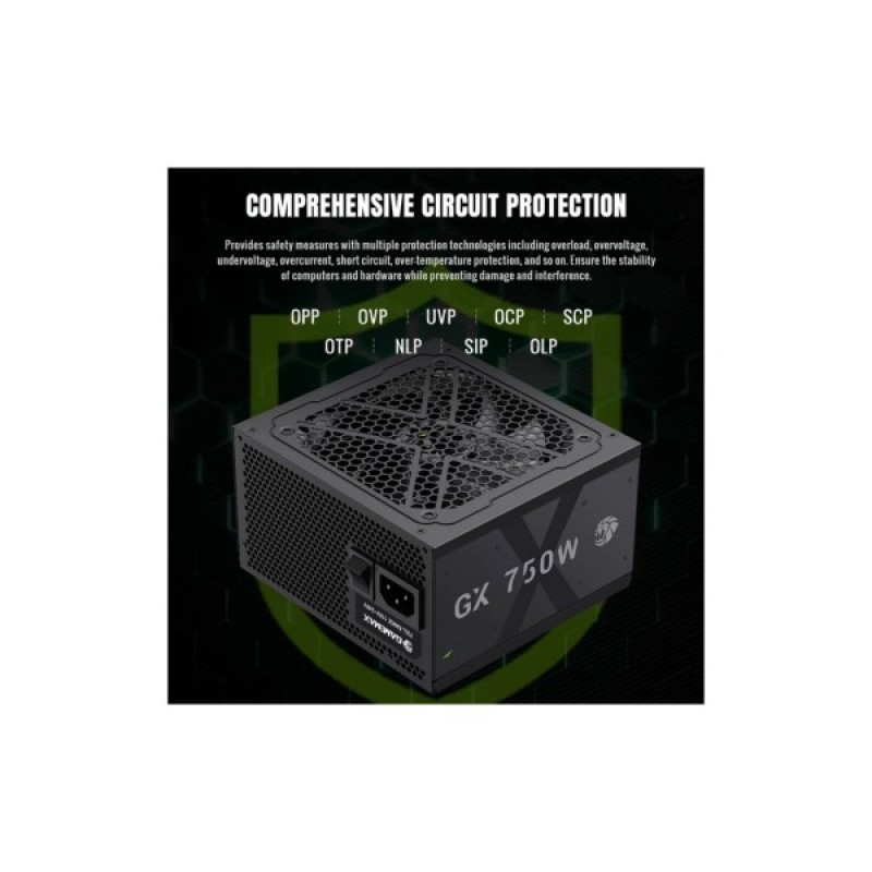 Блок живлення Gamemax 750W (GX 750GF)
