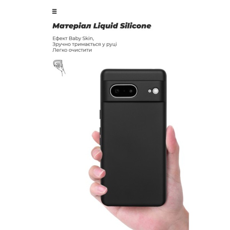 Чохол до мобільного телефона Armorstandart ICON Google Pixel 7 Camera cover Black (ARM84121)