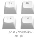 Клавіатура Dark Project ALU87 Celestial ABS RGB Mech G3MS Voidstone USB Violet (DPKB_VIOLET_87_ANSI_UA)