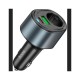 Зарядний пристрій HOCO HOCO Z56 Friend USB-C PD35W + USB QC3.0 Black (6942007633031)
