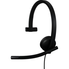 Навушники Logitech H570e Corded for Business Mono Teams USB-C Black (981-001427)