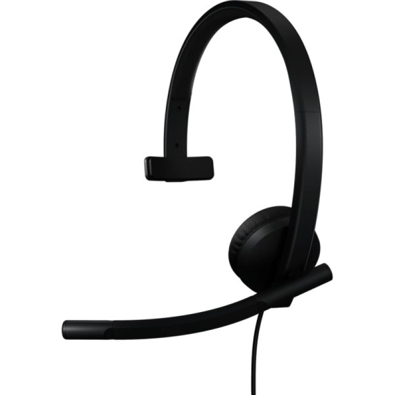 Навушники Logitech H570e Corded for Business Mono Teams USB-C Black (981-001427)