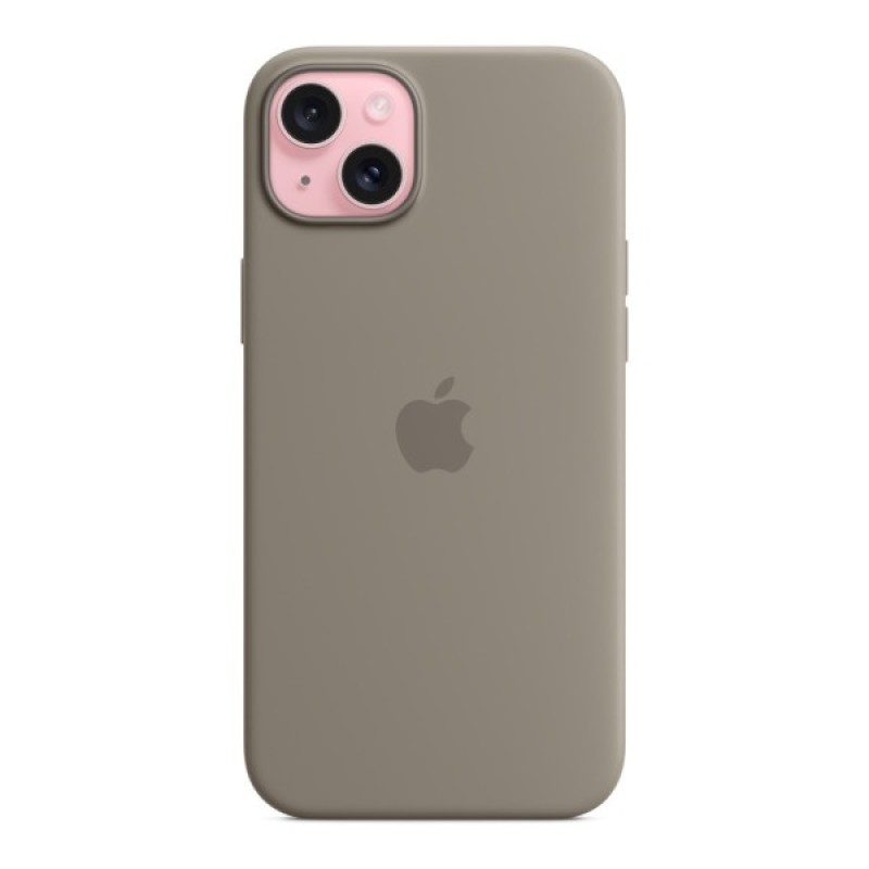 Чохол до мобільного телефона Apple iPhone 15 Plus Silicone Case with MagSafe Clay (MT133ZM/A)