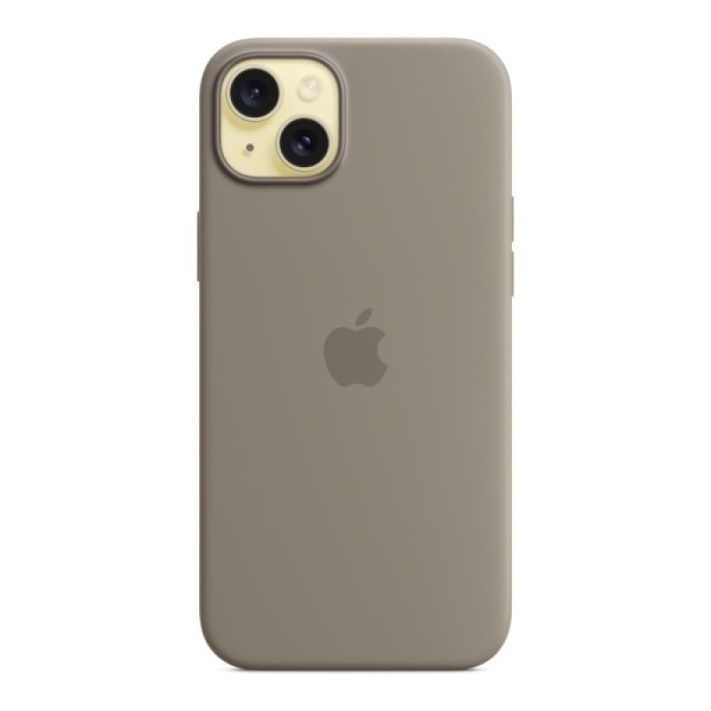 Чохол до мобільного телефона Apple iPhone 15 Plus Silicone Case with MagSafe Clay (MT133ZM/A)