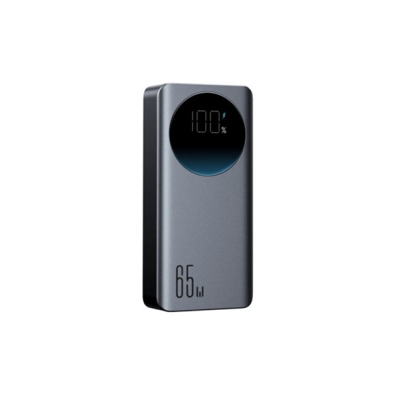 Батарея універсальна JOYROOM 30000mAh 65W PD, QC/3.0, USB-A, 2xUSB-C In/Out, Black (JR-PBF05)