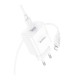 Зарядний пристрій HOCO C76A Pro Majestic USB-C PD30W + cable USB-C to Lightning White (6942007616317)