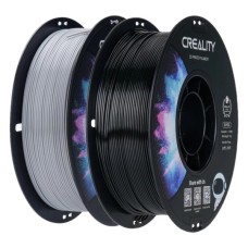 Пластик для 3D-принтера Creality PETG 1.75мм, black+gray, 2x1кг (3301030086)