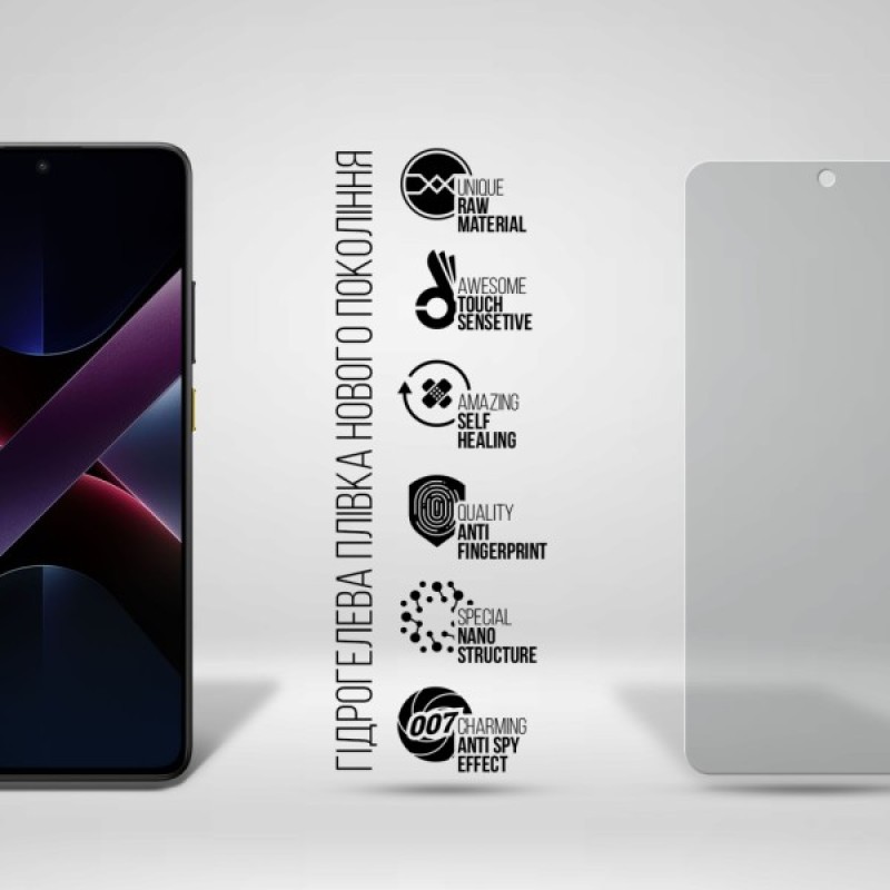 Плівка захисна Armorstandart Anti-spy Xiaomi Poco X7 Pro (ARM82710)