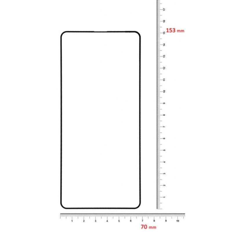 Скло захисне BeCover Samsung Galaxy A51 SM-A515 Black (704668)