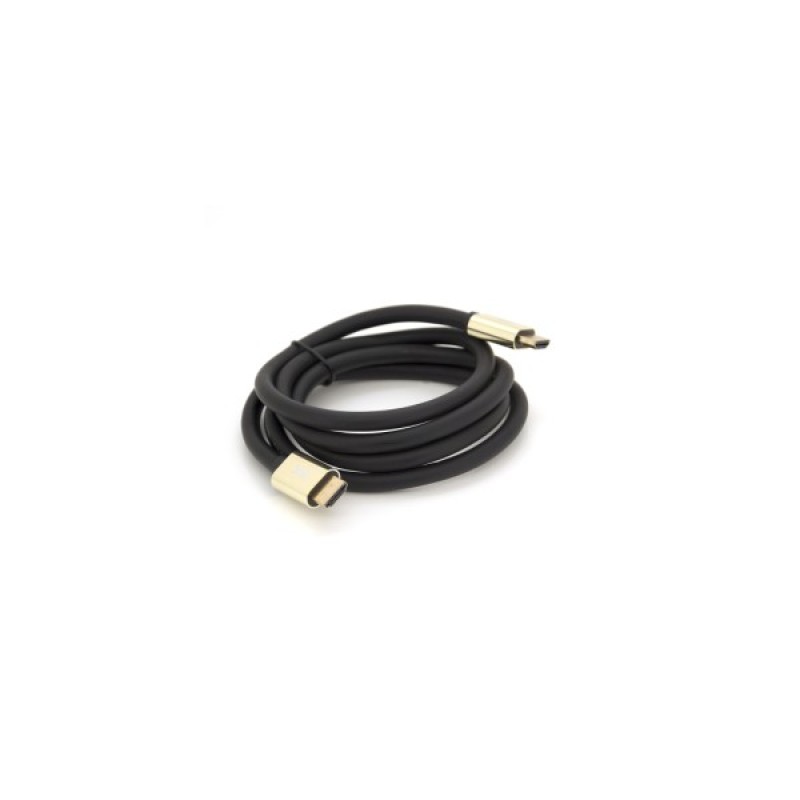 Кабель мультимедійний HDMI M to HDMI M 5.0m V2.1 8K black Merlion (YT-HDMI(M)/(M)8KV2.1-5.0m)