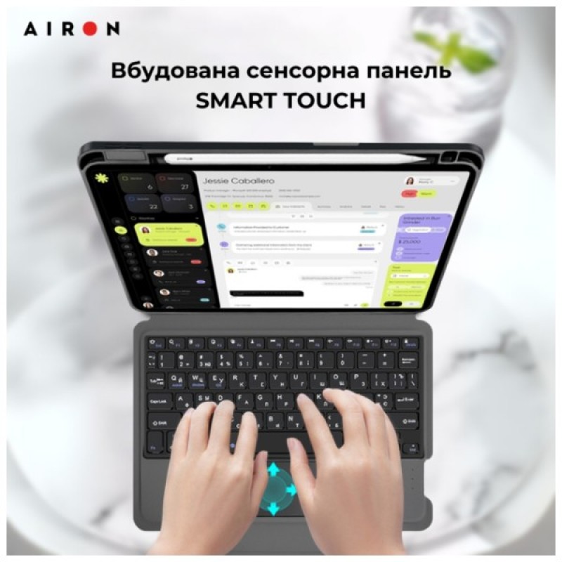 Чохол до планшета AirOn Premium Lenovo Tab M11 + keyboard (4822352781233)