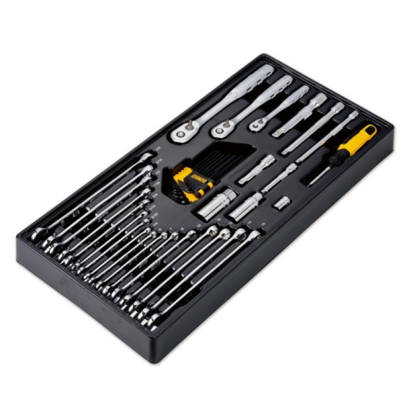 Набір інструментів DeWALT 1/4", 3/8", 1/2", 341 шт. (DWMT45341-1)