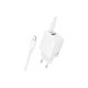 Зарядний пристрій BOROFONE BN29 Fuente 1xUSB-C PD30W + 1xUSB QC3.0 + cable USB-C to Lightning White (6941991120336)