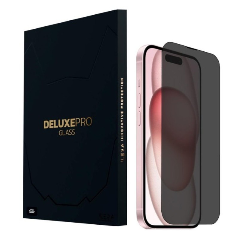 Скло захисне iLera DeLuxe Incognito iPhone 16 | 15 (ILINDL16)
