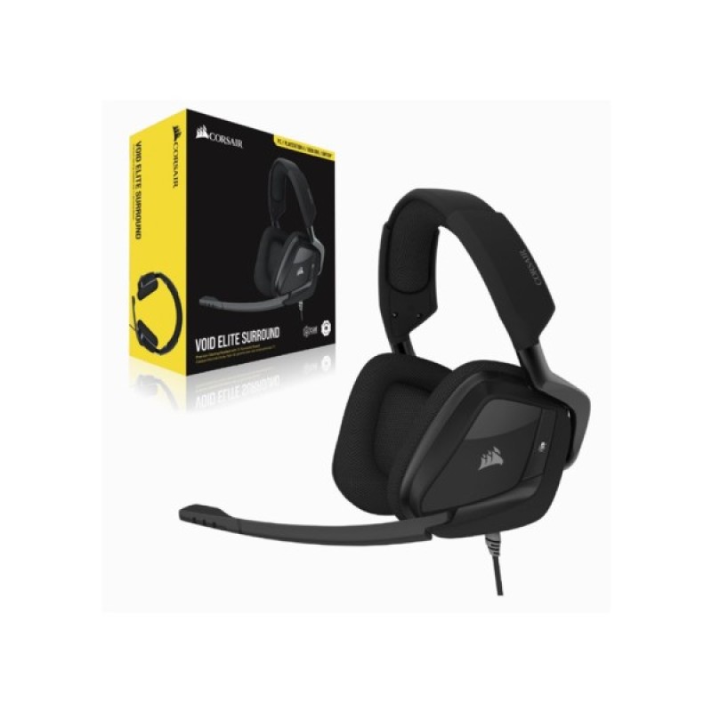 Навушники Corsair Void Elite Surround Surround Carbon (CA-9011205-EU)