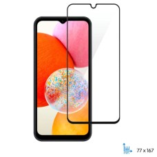 Скло захисне 2E Samsung Galaxy A14 (A145F) 2.5D FCFG black (2E-G-A14-SMFCFG-BB)