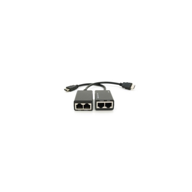 Адаптер HDMI extender passive 30m 2xCAT5E/6 Voltronic (YT-SEP HDMI/2P-30m)