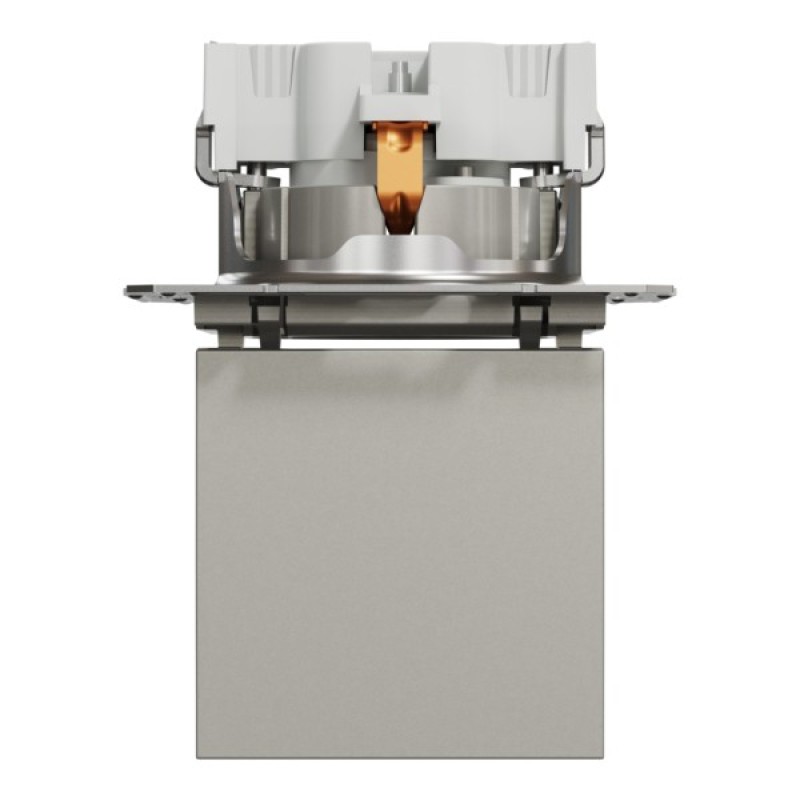 Розетка Schneider Electric ASFORA з кришкою, бронза (EPH3100169)