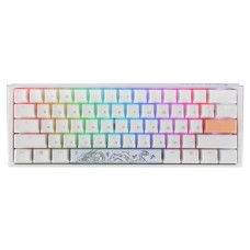 Клавіатура Ducky One 3 Mini Cherry MX Silent Red RGB UA USB White (DKON2161ST-SUAPXPWWWSC1)