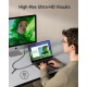 Дата кабель USB-C to USB-C 0.9m 240W 20Gbps 4K Video bio-nylon black Anker (A80N1H11)