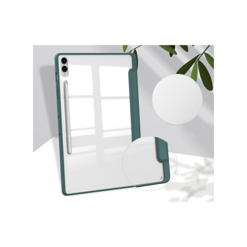 Чохол до планшета BeCover Soft Edge Samsung Galaxy Tab S10 Plus (SM-X820/SM-X826) 12.4" Dark Green (712254)