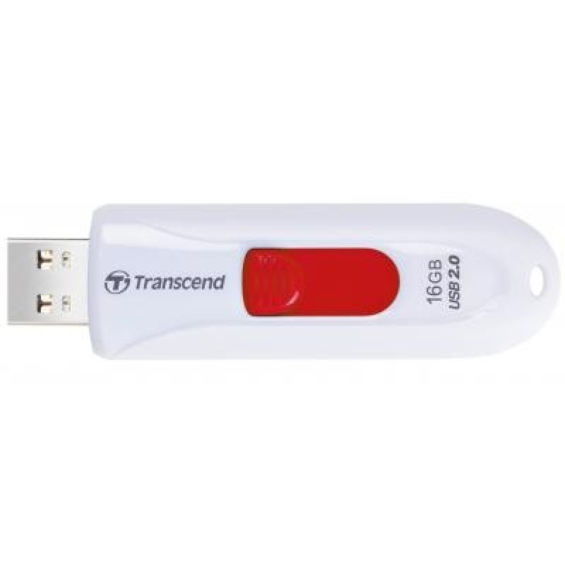 USB флеш накопичувач Transcend 16GB JetFlash 590 White USB 2.0 (TS16GJF590W)