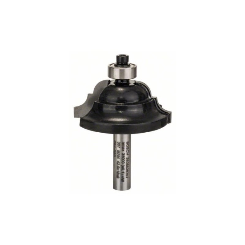 Фреза Bosch Professional профільна, D, Std, S8, R6.3 B15, L18 (2.608.628.397)