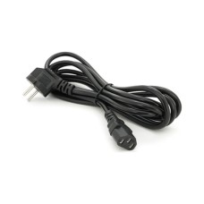 Кабель живлення C13 3.0m 0.5mm2 Voltronic (PC-186 CEE7/7-C13-CCA30)