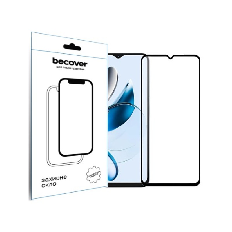 Скло захисне BeCover Oscal Tiger 10 6.6" Black (711578)