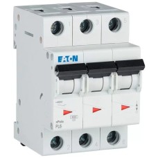 Автоматичний вимикач Eaton 3-п. М3 С 16А PL6 6кА