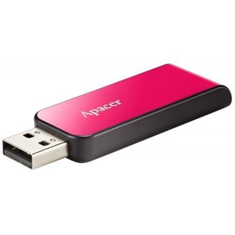 USB флеш накопичувач Apacer 64GB AH334 pink USB 2.0 (AP64GAH334P-1)